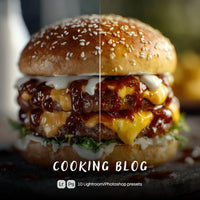 Cooking Blog Lightroom presets cover preview