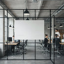 Modern office team collaboration in stylish meeting room