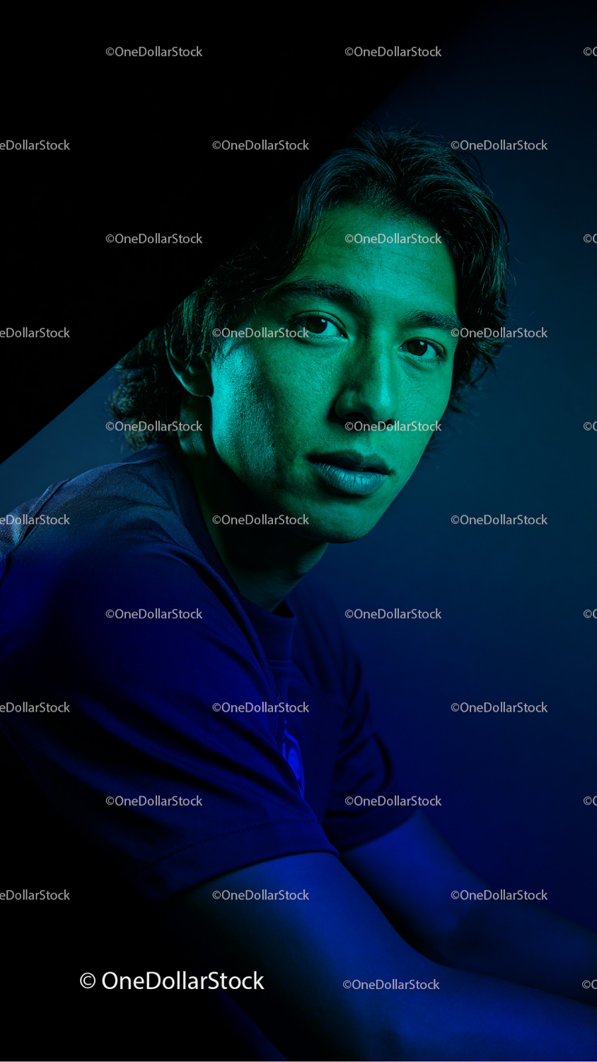 photo editing preview with Teal Smudges Photo Overlays