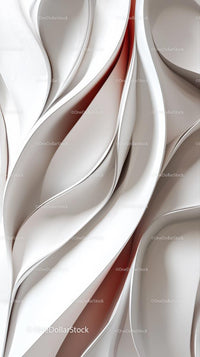 Elegant Abstract Wavy Lines in Neutral Tones for Modern Design