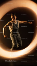 photo editing preview with Halos Photo Overlays
