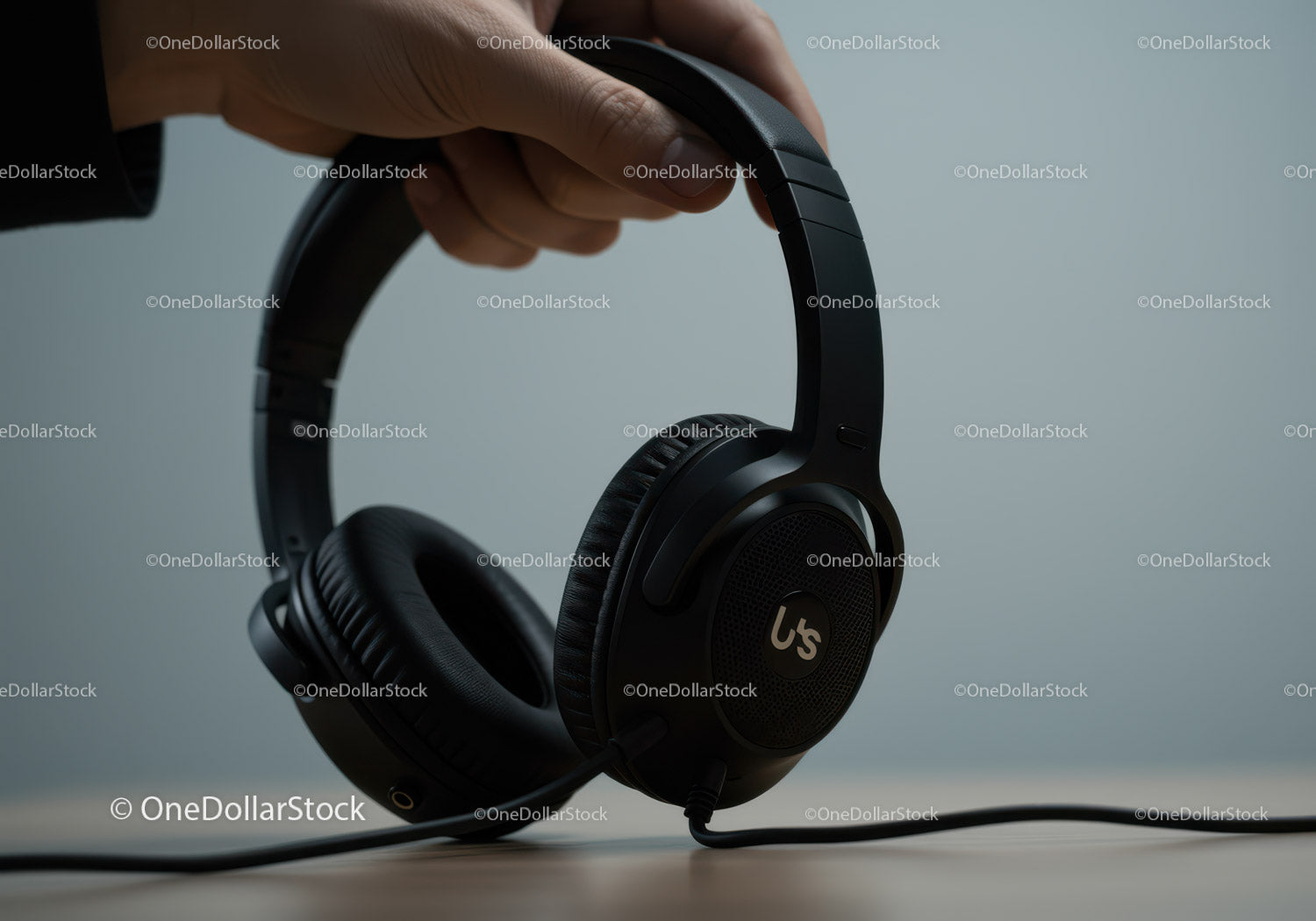 Wireless Black Over-Ear Headphones for Music and Entertainment