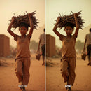 cinematic photo edit with Documentary Lightroom presets