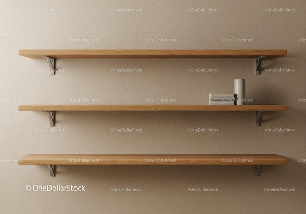 Wooden Wall Shelves for Modern Home Interior Decoration