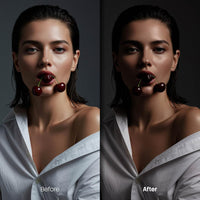 portrait photography edit with Dark Portraits Lightroom presets