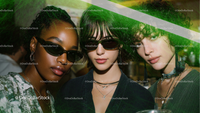 photo editing preview with Greens Photo Overlays