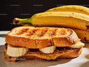 Peanut Butter and Banana Toast Open-Faced Sandwich
