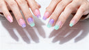 Pastel Gradient Nails with Subtle Sparkle Detail