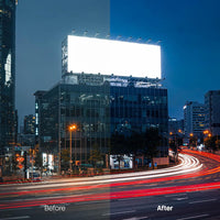 Neon Night City XMP presets color grading preview
