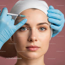 Woman Receiving Botox Injection for Facial Rejuvenation