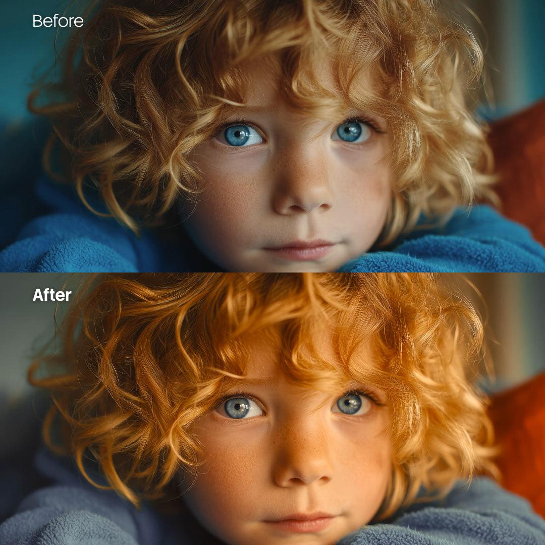 Sepia Soft XMP presets color grading preview