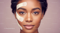 Portrait of a Young Woman with Natural Beauty and Flawless Skin
