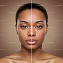 Portrait of a Woman with Clear Skin and Healthy Complexion