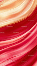 Red and Beige Abstract Flowing Lines Background for Creative Designs