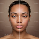 Close-up Portrait of a Young Woman with Clear Skin and Acne-Free Complexion