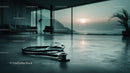 Modern Healthcare Clinic with Scenic Ocean View and Medical Equipment