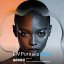 BW Portraits Blue LUT Pack preview