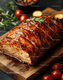 Succulent Grilled Ribs with Cherry Tomatoes and Fresh Herbs