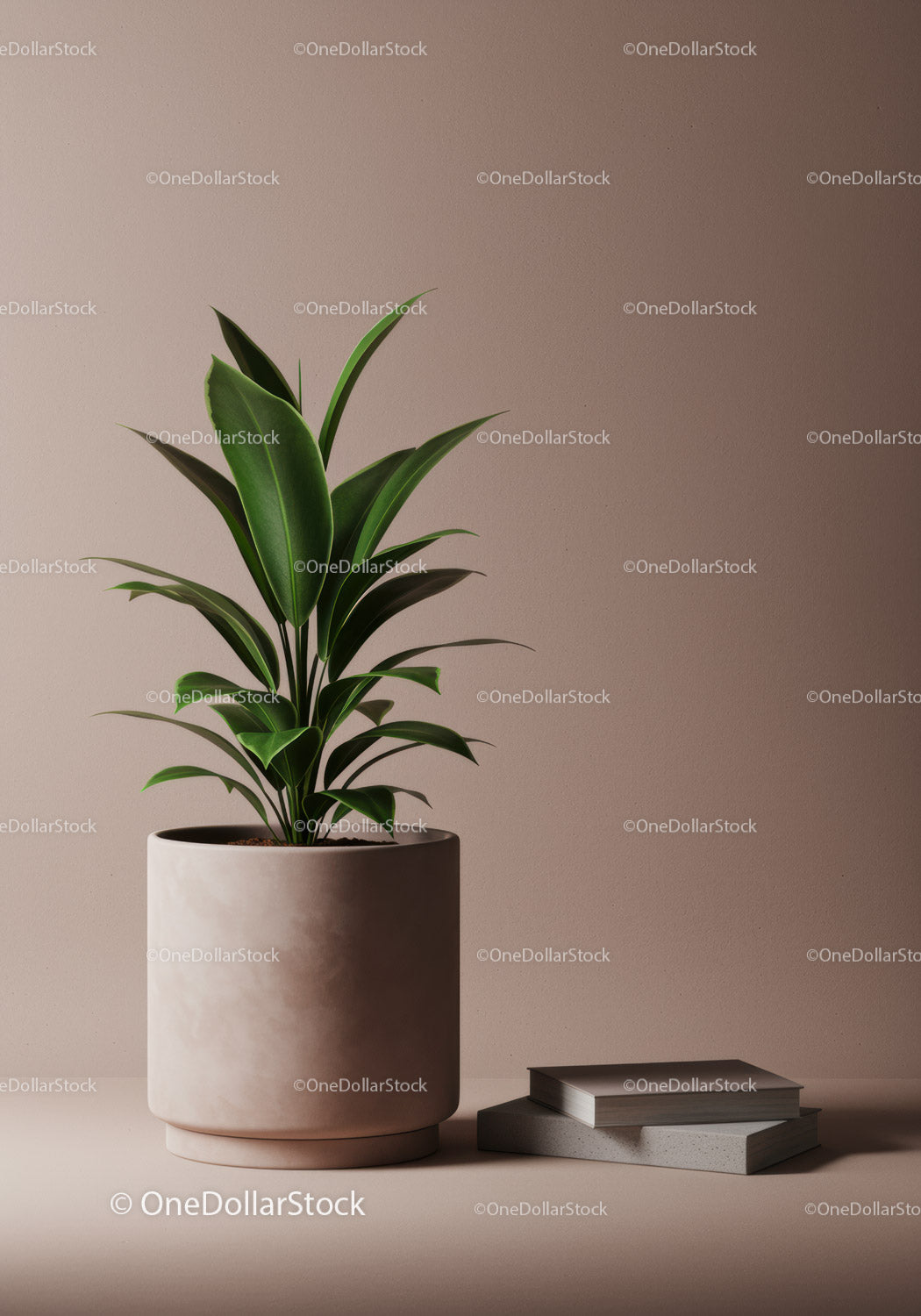 Green Foliage Potted Plant for Modern Indoor Home Decor