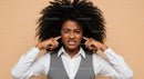 Frustrated Woman Covering Ears with Annoyed Expression