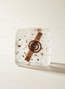 Cinnamon Stick Frozen Inside Clear Ice Cube