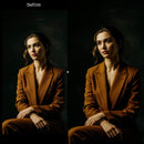 Luxury Dark Skin XMP presets color grading preview