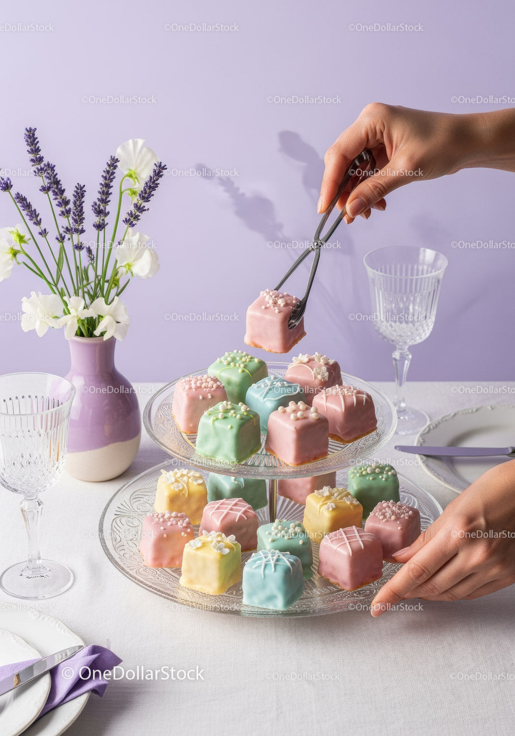 Colorful Pastel Cake Pops and Mini Sweets for Celebrations