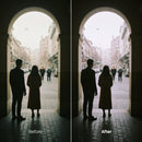 color grading preview with Film Look LUT Pack