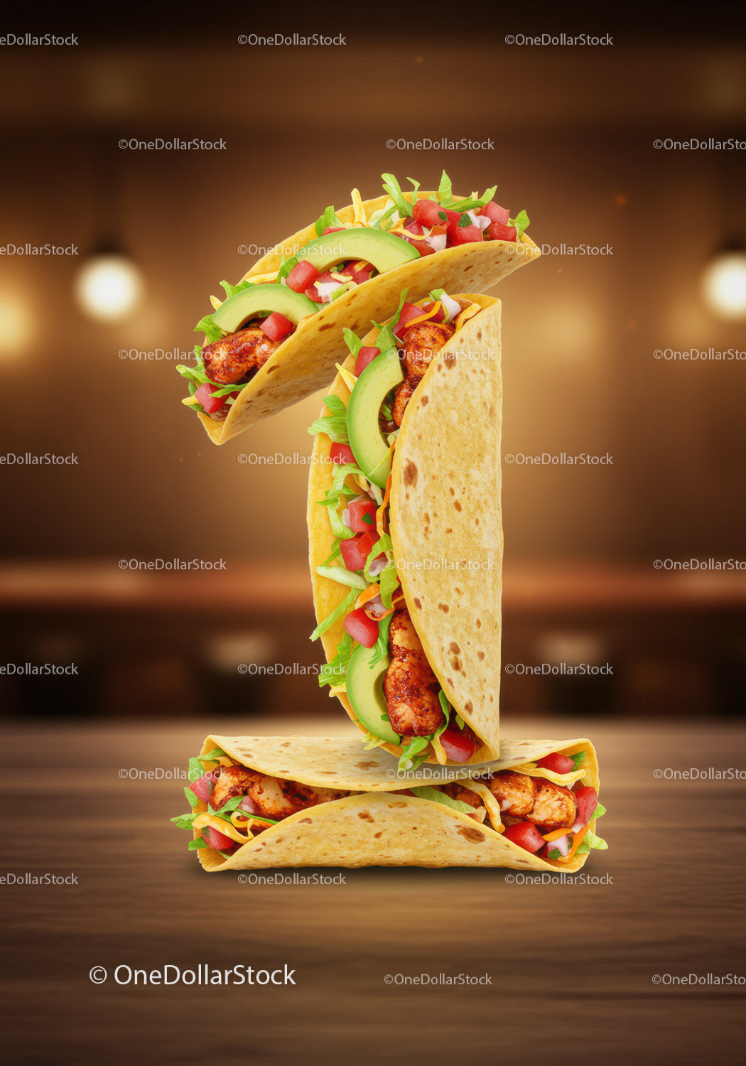 Tasty Chicken Tacos with Fresh Avocado and Tomato