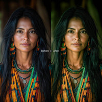 Folklore XMP presets color grading preview