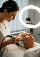 Professional Facial Treatment in Modern Skincare Clinic for Radiant Skin