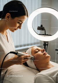 Professional Facial Treatment in Modern Skincare Clinic for Radiant Skin