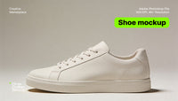 Full shoe Editable PSD Mockup creative preview 4