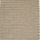 Close-up of Woven Beige Fabric Texture with Intricate Knitting Pattern