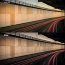Before and after Cinematic Streets Grain Lightroom preset edit