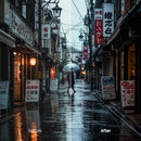 Before and after Cinematic Dark Streets LUT Pack effect