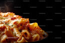 Cheesy Baked Pasta with Tomato Sauce and Herbs