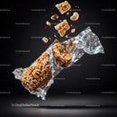 Crunchy Nut and Nutty Granola Bar in Silver Wrapper