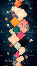 Colorful Bath Bombs and Spa Ingredients Scene for Relaxation