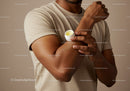 Male Man Applying Moisturizer Cream for Skin Hydration and Grooming