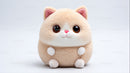 Cute Plush Hamster Toy with Big Eyes and Soft Fur