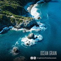 Ocean Grain Lightroom presets cover preview
