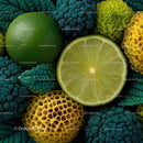 Fresh Green Lime and Colorful Flora Arrangement