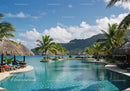 Luxury Tropical Resort with Outdoor Pool and Scenic Mountain View