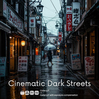 Cinematic Dark Streets LUT Pack preview