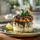 Grilled Chicken with Cilantro and Lime Served on Rice
