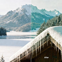 Snowy Cabin Glow 10 LUTs digital asset preview