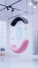 Abstract Floating Shapes Installation in Modern Interior