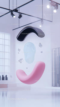 Abstract Floating Shapes Installation in Modern Interior