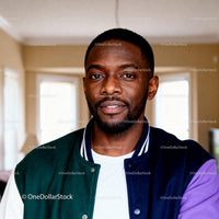 Confident young man posing indoors with casual style
